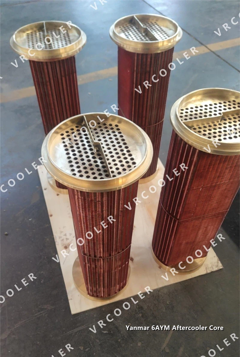 Yanmar 6AYM Aftercooler Core Yanmar 6AYM Aftercooler Core