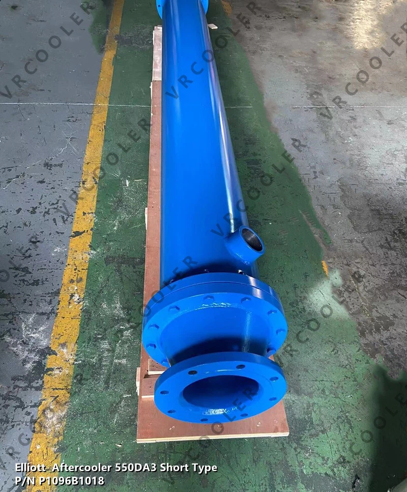 Aftercooler ELLIOT 550DA3 Short Type P/N P1096B1018 Aftercooler ELLIOT 550DA3 Short Type P/N P1096B1018
