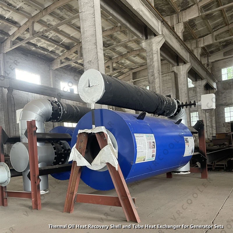 Thermal Oil Heat Recovery Shell and Tube Heat Exchanger for Generator Sets 3 Thermal Oil Heat Recovery Shell and Tube Heat Exchanger for Generator Sets 3