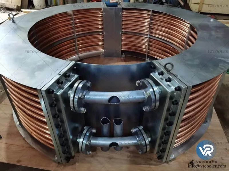 Aftermarket Replacement of Guide Thrust Bearing Oil Cooler for Steam Gas Turbines Aftermarket Replacement of Guide Thrust Bearing Oil Cooler for Steam Gas Turbines